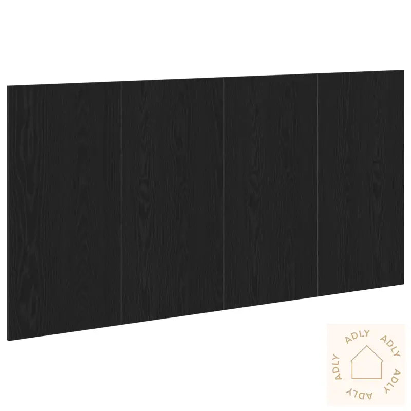 Hodegjerde I Svart Eik 160X1,5X80 Cm Ingeniørtre