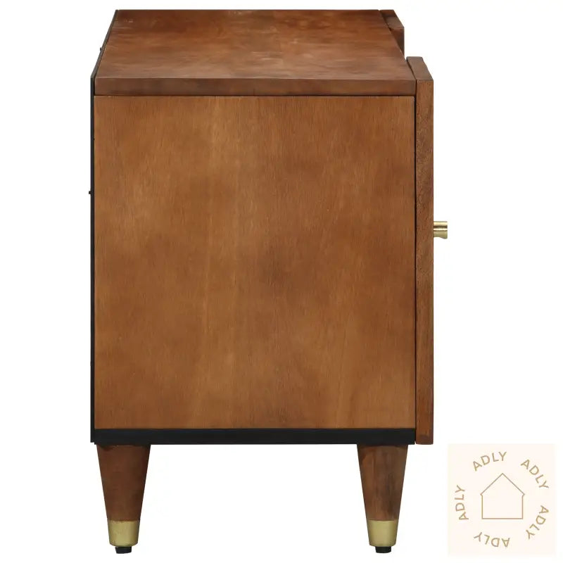 Tv Benk 105X33X46 Cm Solid Tre Mango