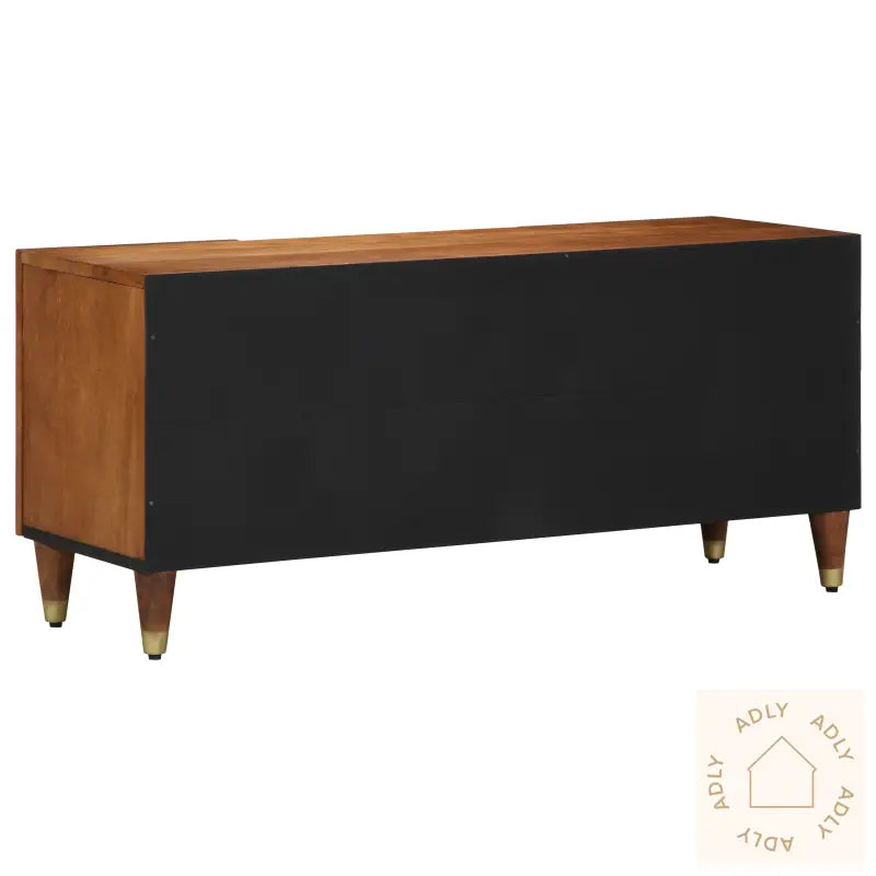Tv Benk 105X33X46 Cm Solid Tre Mango