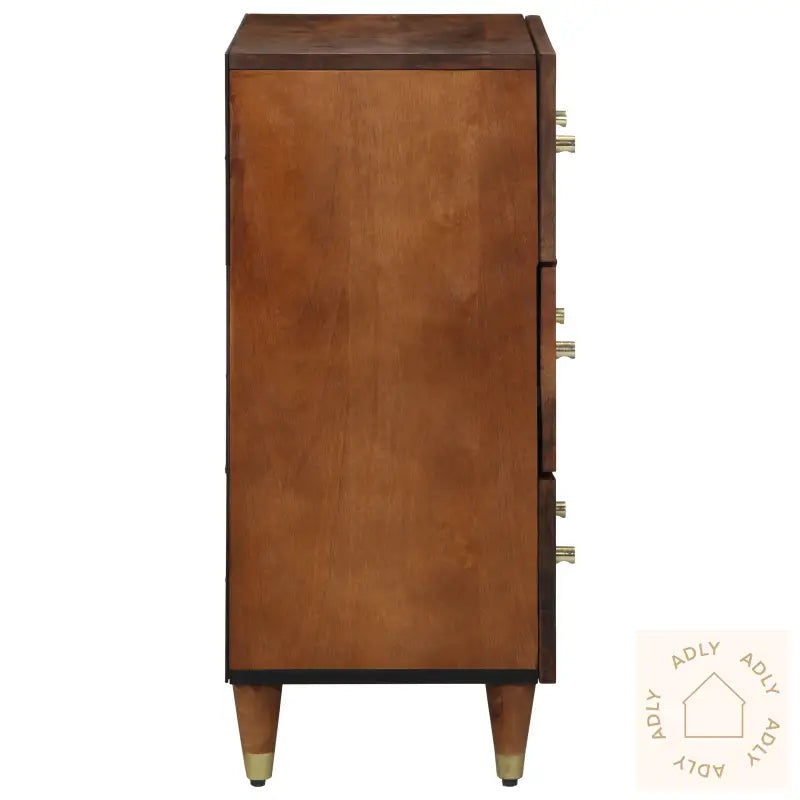 Sideboard 60X33X75 Cm Solid Wood Mango