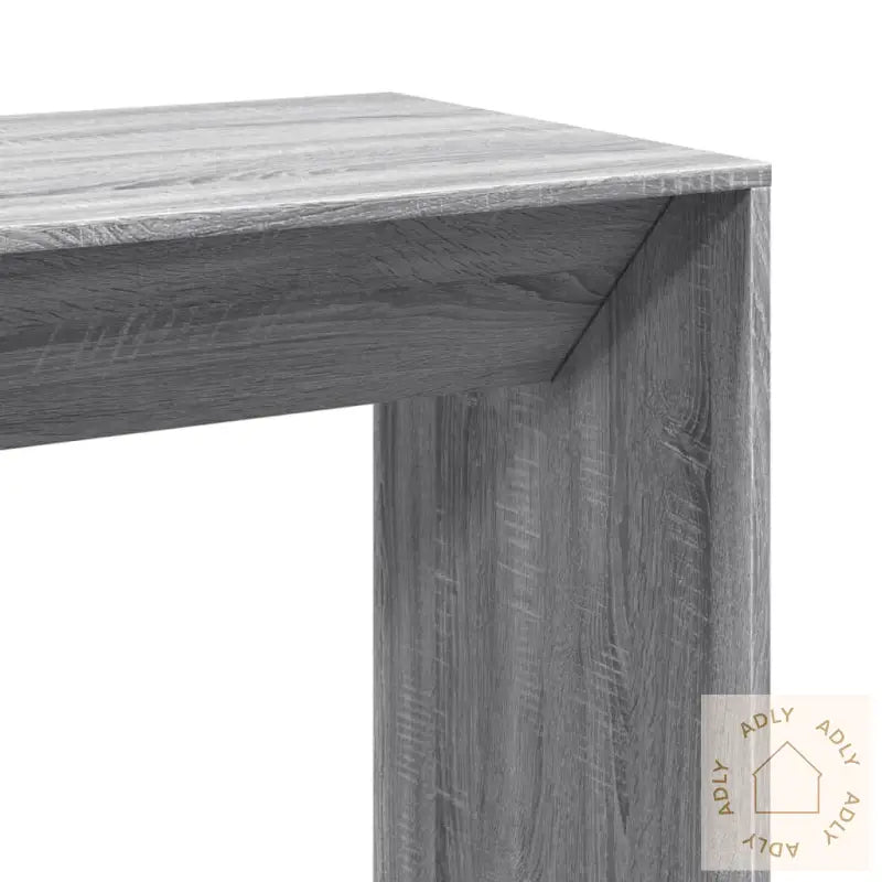 Barbord Grå Sonoma Eik 102X50X103,5 Cm Konstruert Tre