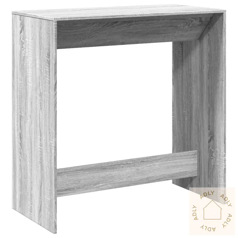 Barbord Grå Sonoma Eik 102X50X103,5 Cm Konstruert Tre