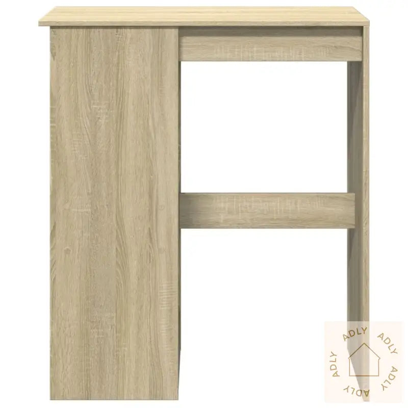 Barbord Med Stativer Sonoma Eik 90X47,5X103,5 Cm Konstruert Tre
