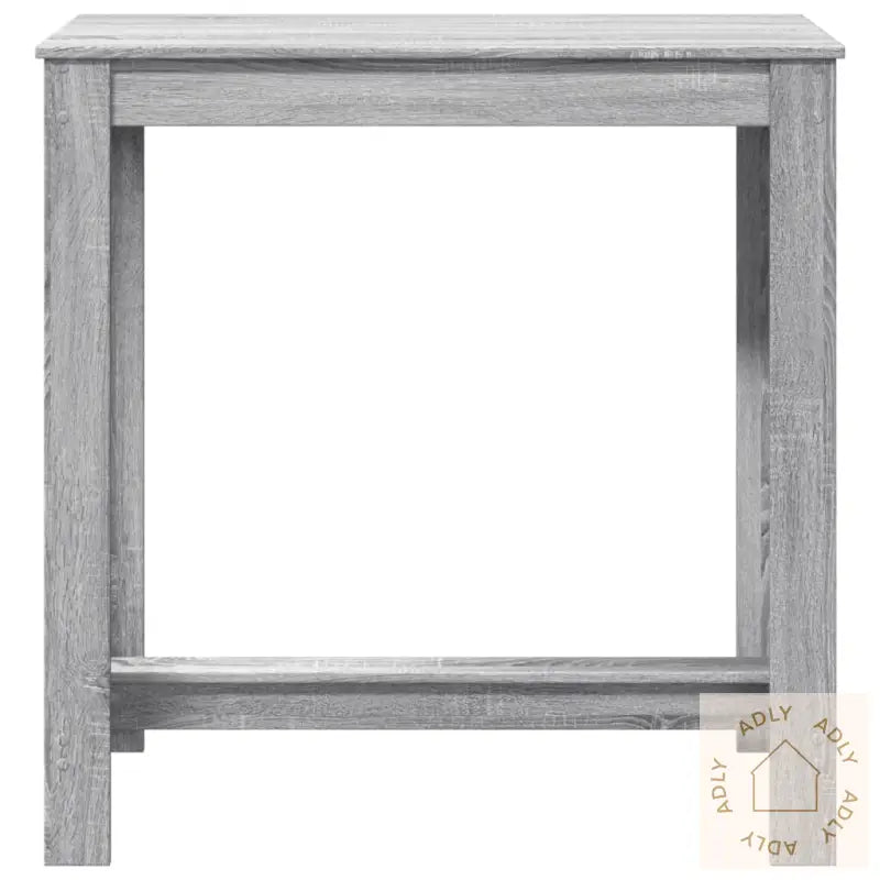 Barbord Grå Sonoma Eik 102X50X103,5 Cm Konstruert Tre