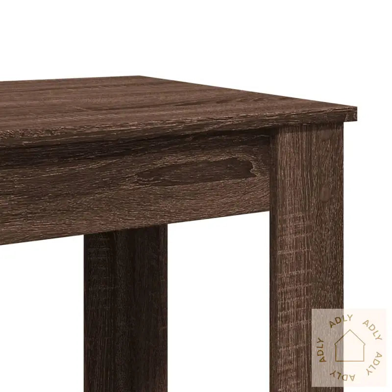 Barbord Brun Eik 51X50X103,5 Cm Konstruert Tre