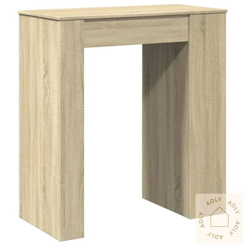 Wooden console table i sonoma eik som forbedrer kjøkken og stue