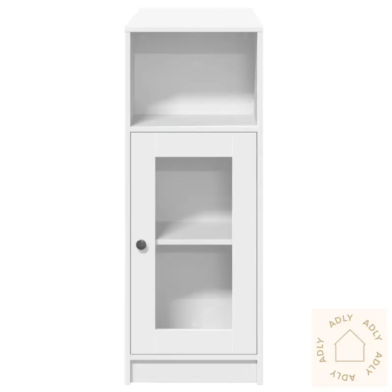 Barbord Med Stativer Hvit 101X40X103,5 Cm Konstruert Tre