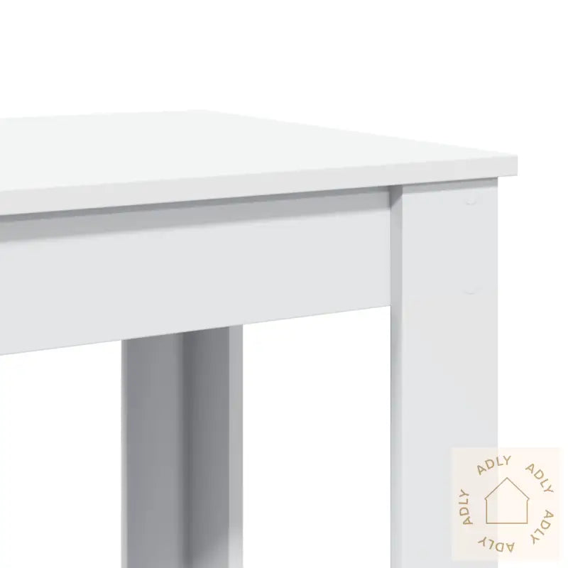 Barbord Hvit 51X50X103,5 Cm Konstruert Tre
