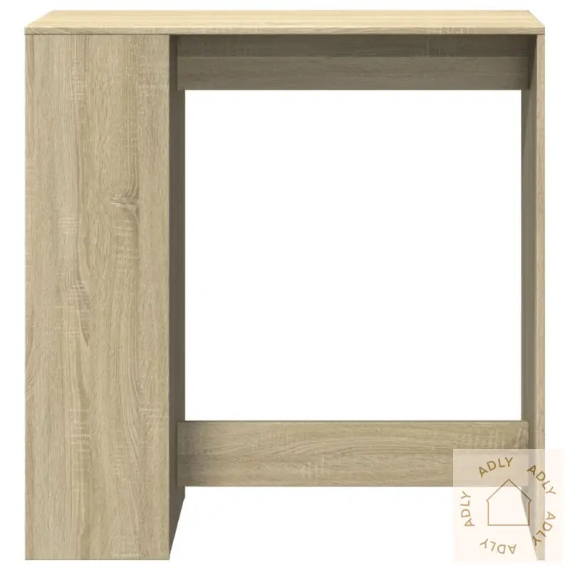 Barbord Med Stativer Sonoma Eik 101X40X103,5 Cm Konstruert Tre