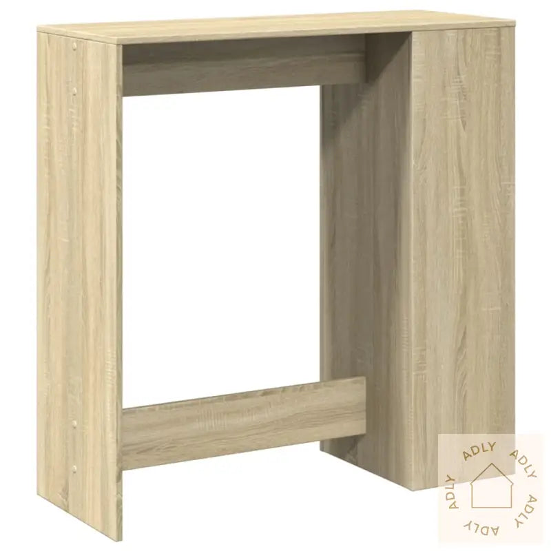 Barbord Med Stativer Sonoma Eik 101X40X103,5 Cm Konstruert Tre