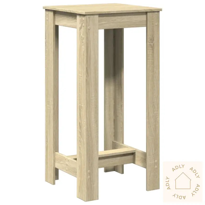 Barbord Sonoma Eik 51X50X103,5 Cm Konstruert Tre