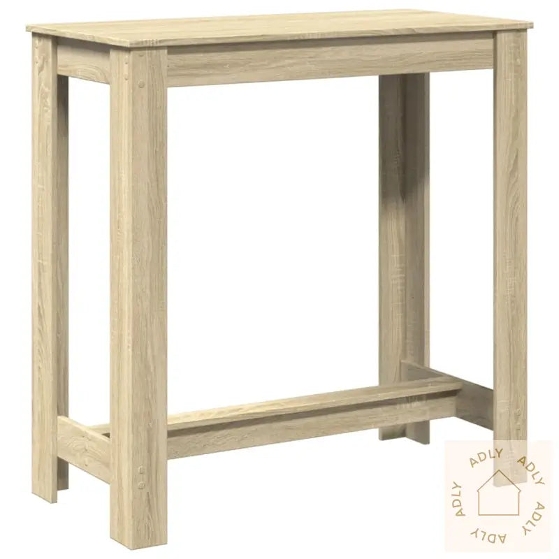 Barbord Sonoma Eik 102X50X103,5 Cm Konstruert Tre