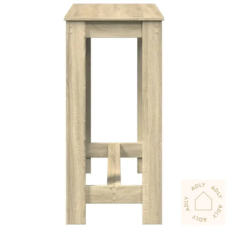 Barbord Sonoma Eik 102X50X103,5 Cm Konstruert Tre