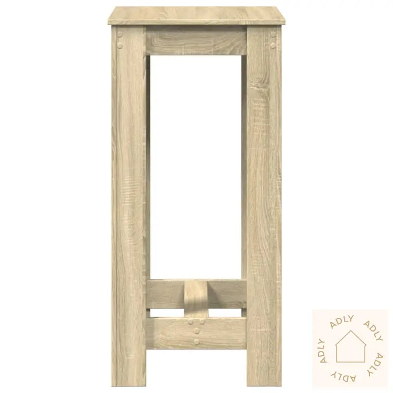 Barbord Sonoma Eik 51X50X103,5 Cm Konstruert Tre