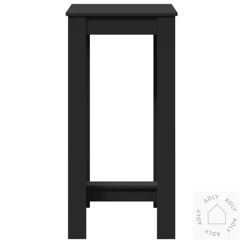 Barbord Svart 51X50X103,5 Cm Konstruert Tre