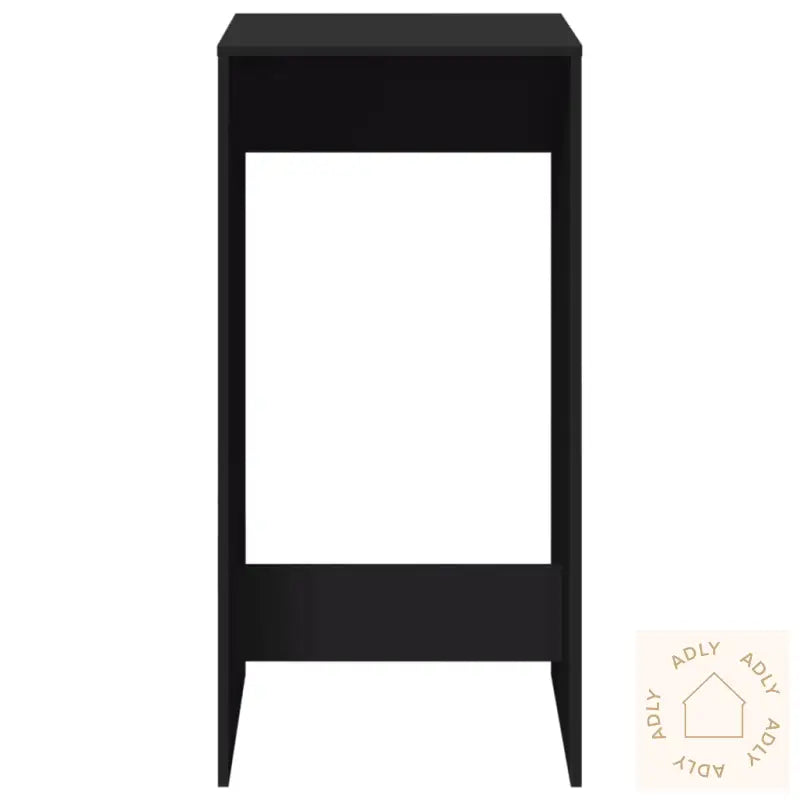 Barbord Svart 51X50X103,5 Cm Konstruert Tre