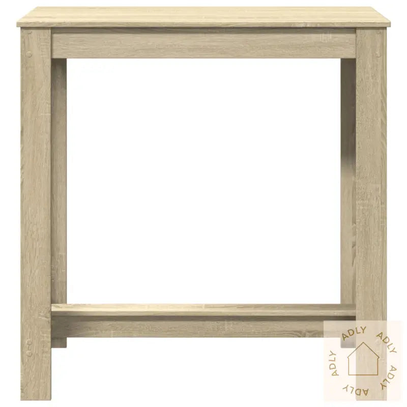 Barbord Sonoma Eik 102X50X103,5 Cm Konstruert Tre