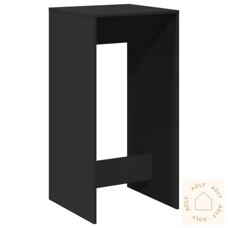 Barbord Svart 51X50X103,5 Cm Konstruert Tre