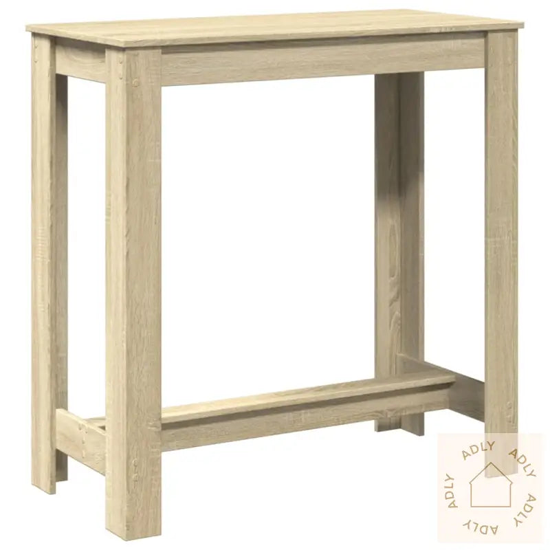 Barbord Sonoma Eik 102X50X103,5 Cm Konstruert Tre