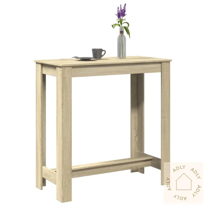 Barbord Sonoma Eik 102X50X103,5 Cm Konstruert Tre