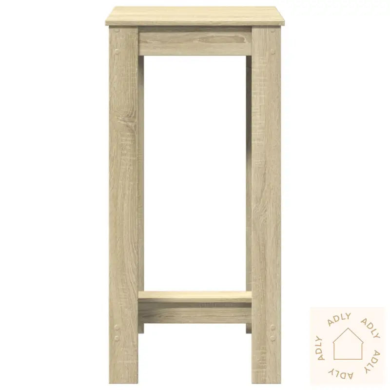 Barbord Sonoma Eik 51X50X103,5 Cm Konstruert Tre