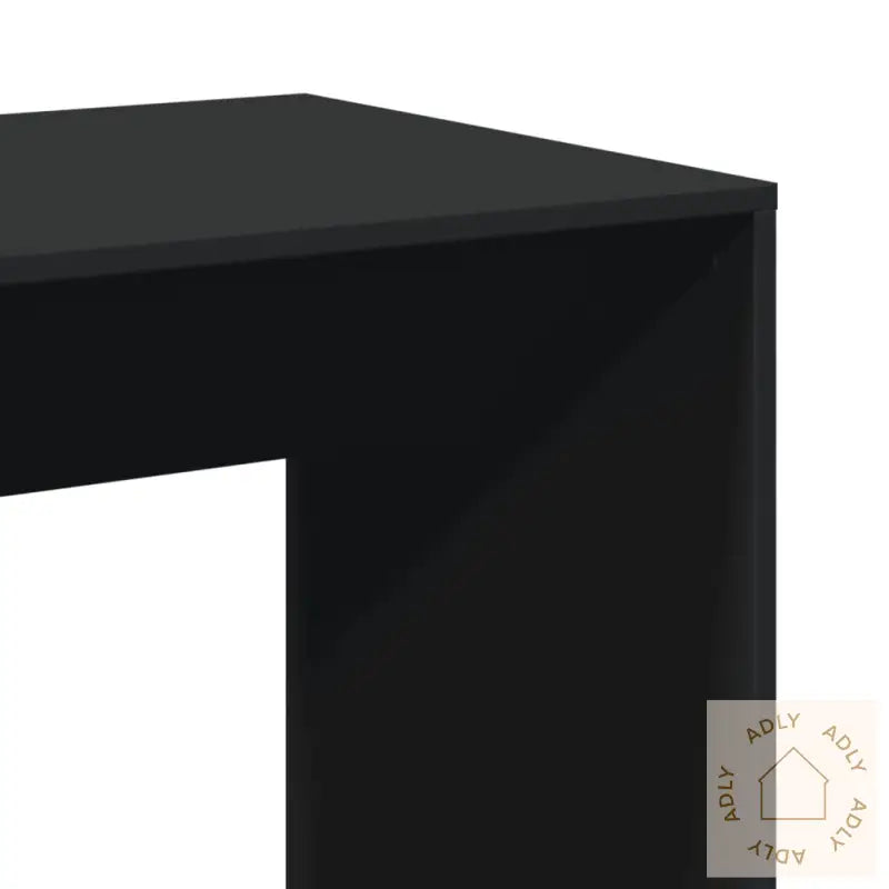 Barbord Svart 51X50X103,5 Cm Konstruert Tre