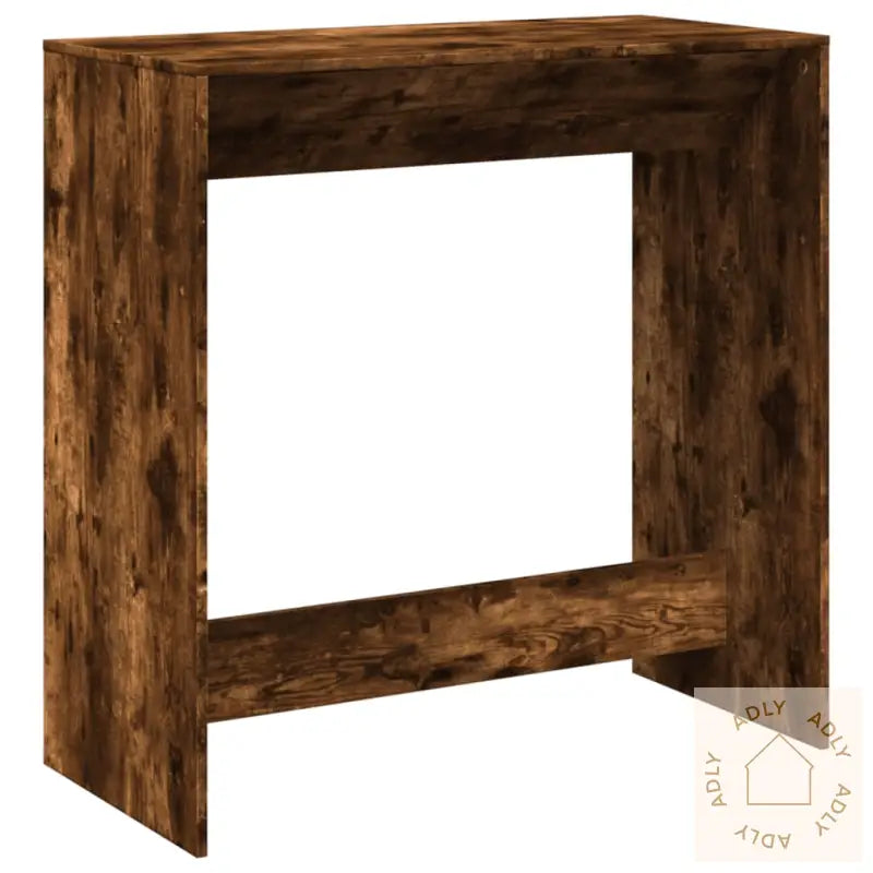 Barbord Røkt Eik 102X50X103,5 Cm Konstruert Tre