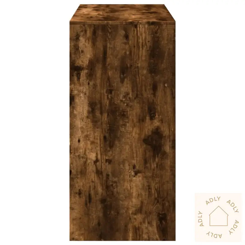 Barbord Røkt Eik 102X50X103,5 Cm Konstruert Tre