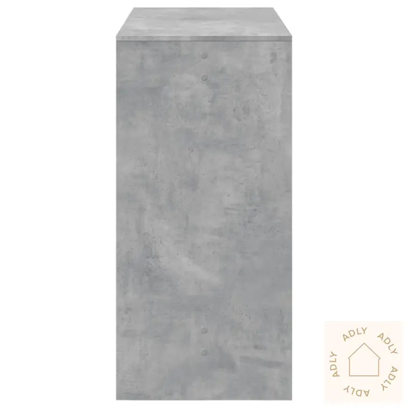 Barbord Betonggrå 102X50X103,5 Cm Konstruert Tre