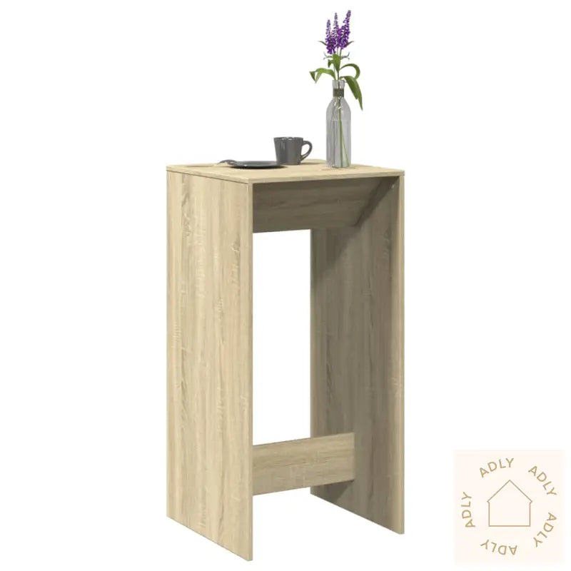 Barbord Sonoma Eik 51X50X103,5 Cm Konstruert Tre