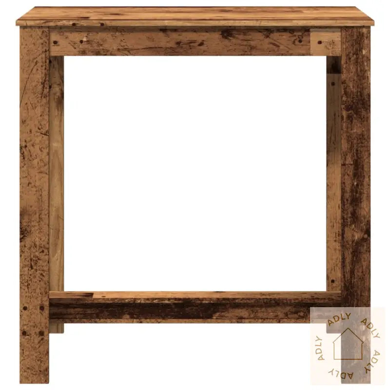 Barbord Gammelt Tre 102X50X103,5 Cm Konstruert Tre