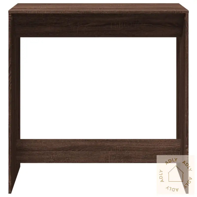Barbord Brun Eik 102X50X103,5 Cm Konstruert Tre