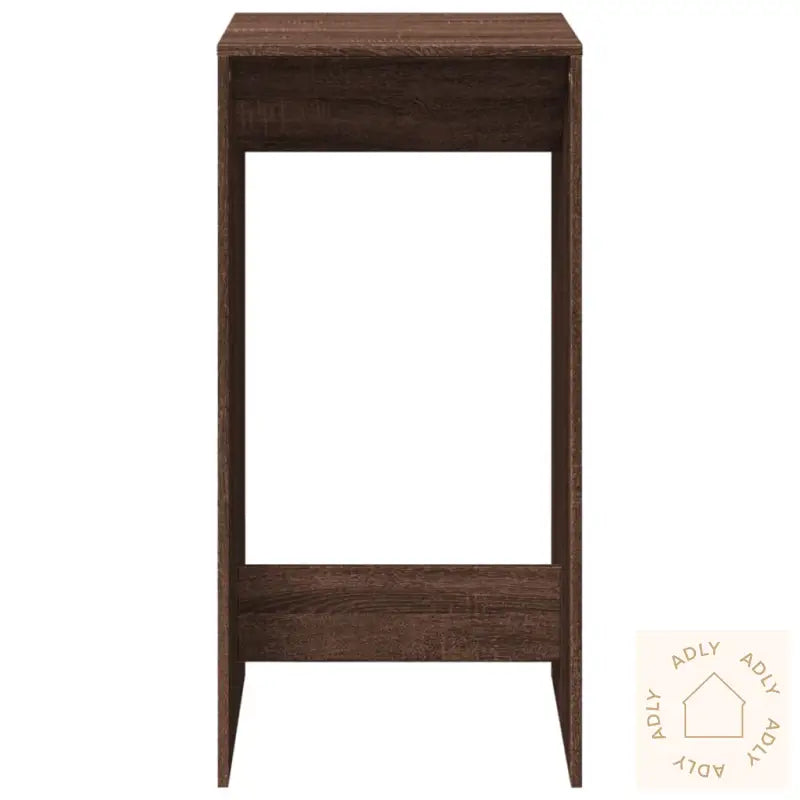 Barbord Brun Eik 51X50X103,5 Cm Konstruert Tre
