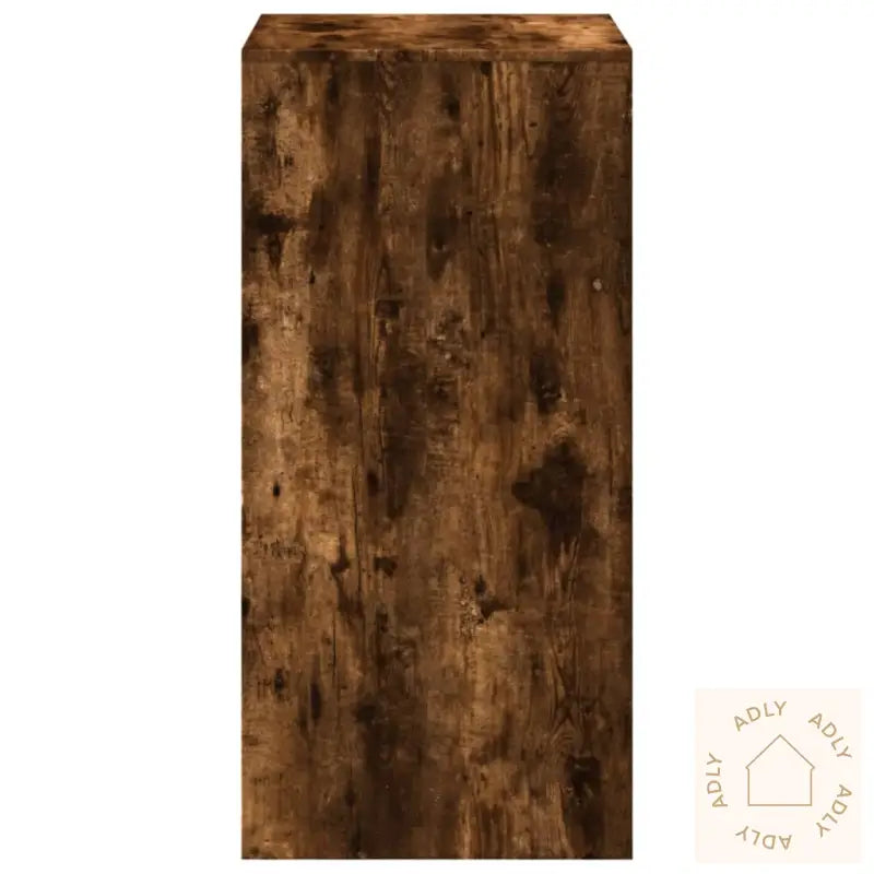 Barbord Røkt Eik 51X50X103,5 Cm Konstruert Tre