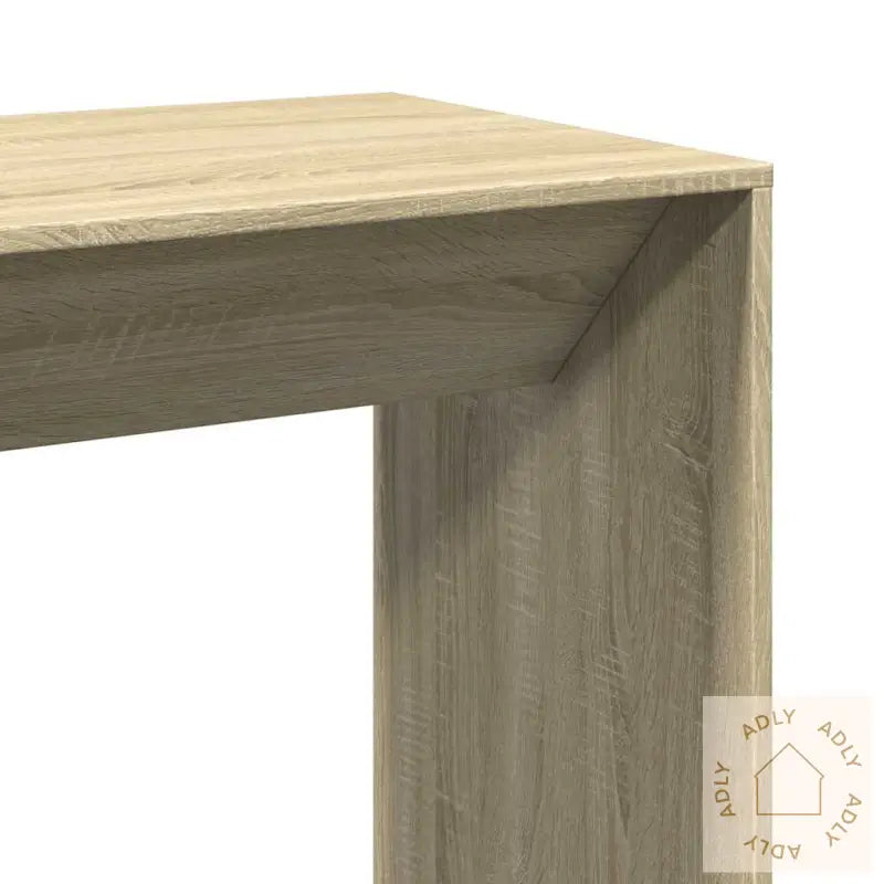 Barbord Sonoma Eik 102X50X103,5 Cm Konstruert Tre