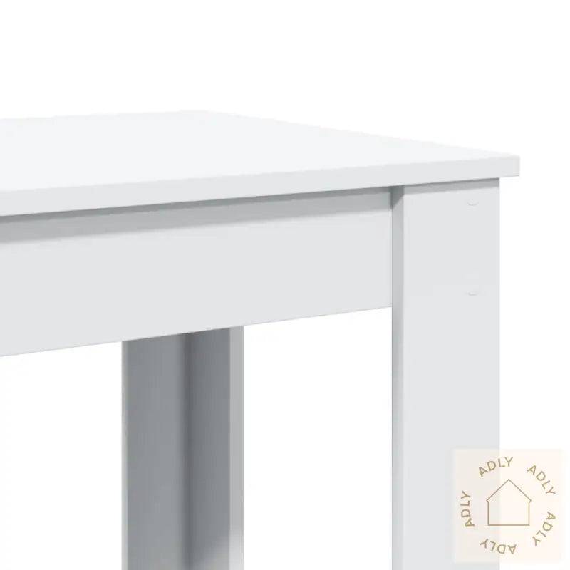 Barbord Hvit 102X50X103,5 Cm Konstruert Tre
