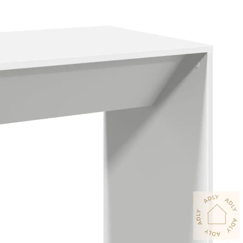 Barbord Hvit 102X50X103,5 Cm Konstruert Tre