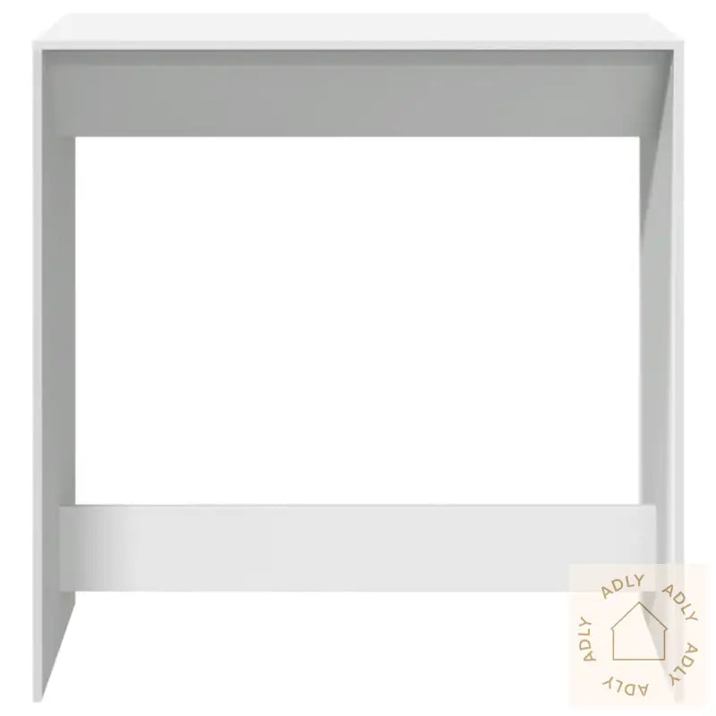 Barbord Hvit 102X50X103,5 Cm Konstruert Tre