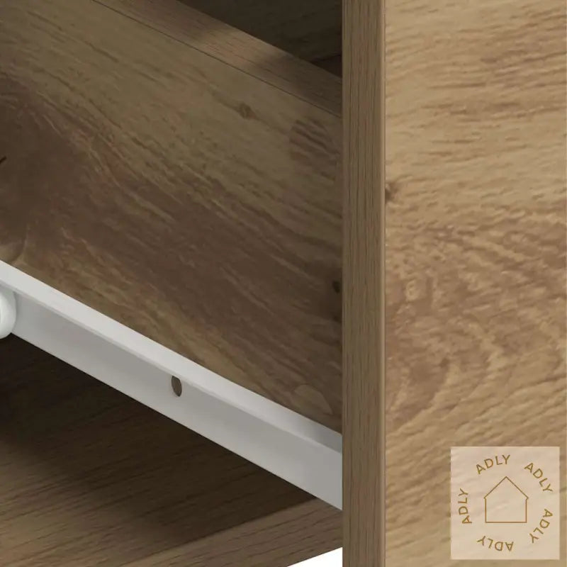 Høyhylle Artisan Oak 80X33X150 Cm Konstruert Tre