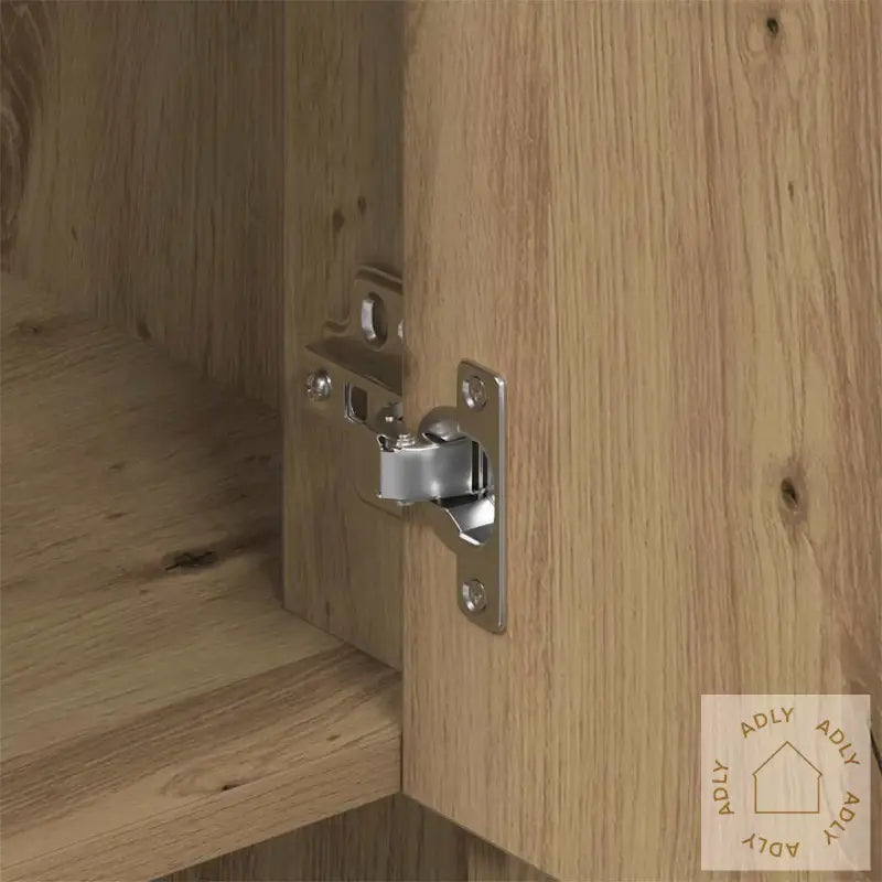 Høyhylle Artisan Oak 80X33X150 Cm Konstruert Tre