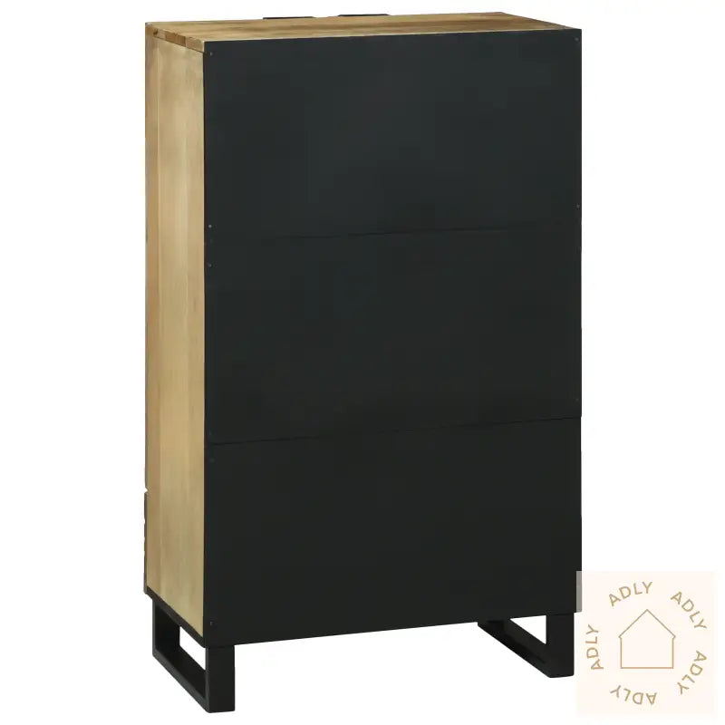 Høyskap 60X33.5X100 Cm Massivt Tre Mangotre