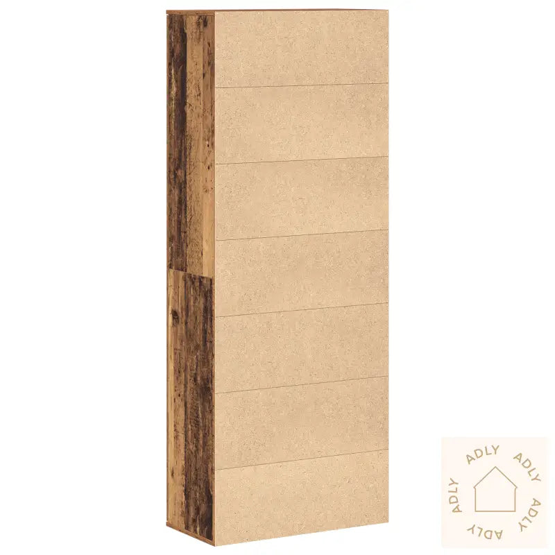 Høyskapskap Gamle Tre 70X35X180 Cm Sponplate