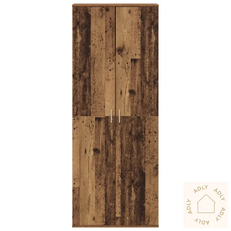 Høyskapskap Gamle Tre 70X35X180 Cm Sponplate