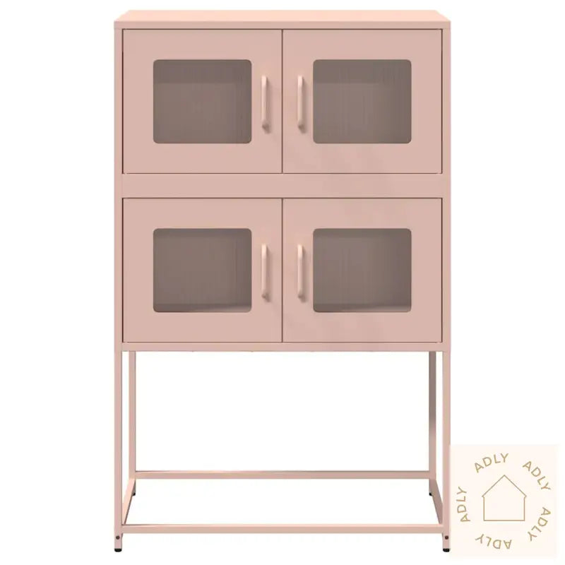 Highboard Rosa 68X39X107 Cm Stål
