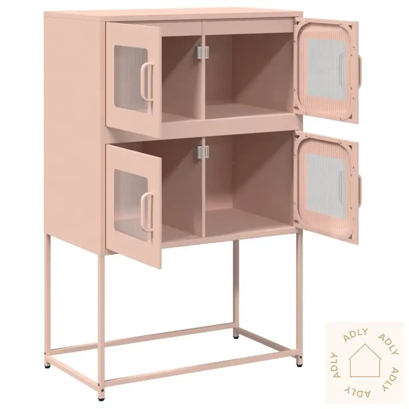 Highboard Rosa 68X39X107 Cm Stål