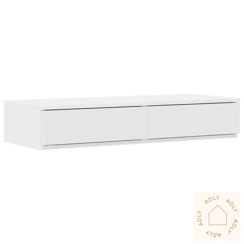 Sengeskuffer Hvit 100X36,5X16,5 Cm Laget Av Tre