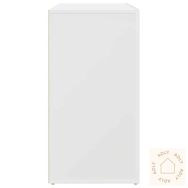 Hvit Sideboard Hvit Tre 120 X 36 X 69 Cm Oppbevaring