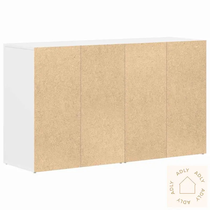 Hvit Sideboard Hvit Tre 120 X 36 X 69 Cm Oppbevaring