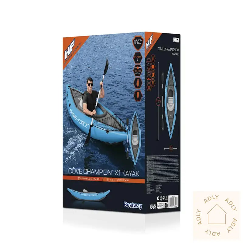 Bestway Oppblåsbar Kajakk Hydro-Force 1 Person