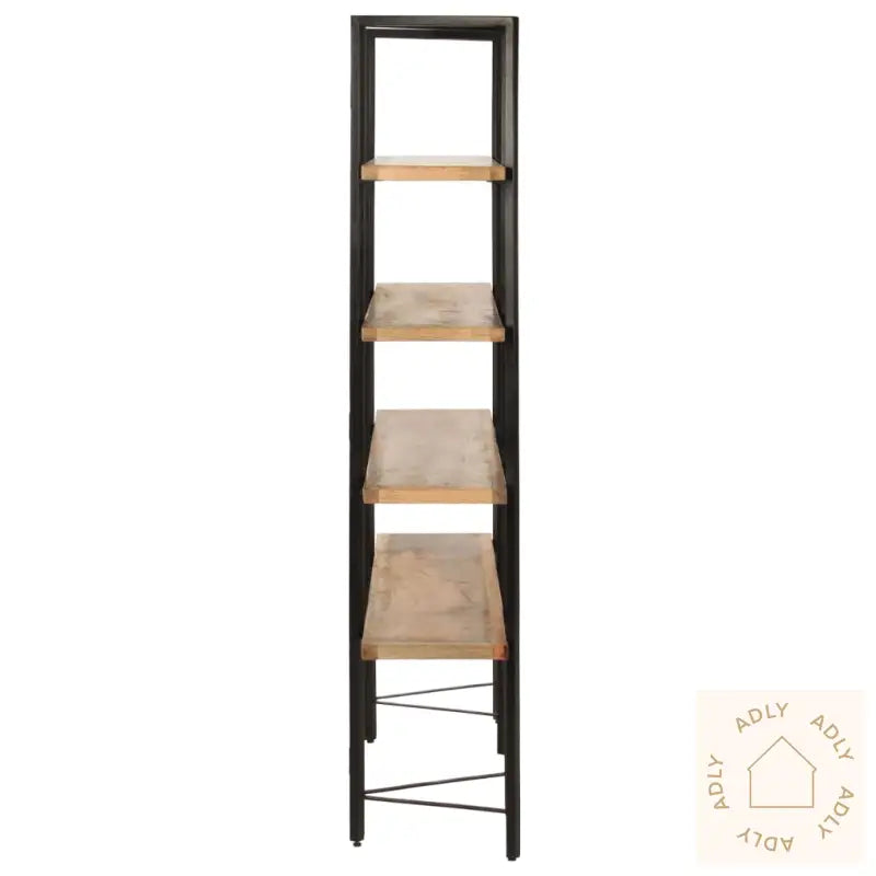 Bokhylle 4 Etasjer 160X35X160 Cm Heltre Mango